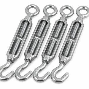 kit de tensión premium para toldos vela | gancho y argolla 5/16”