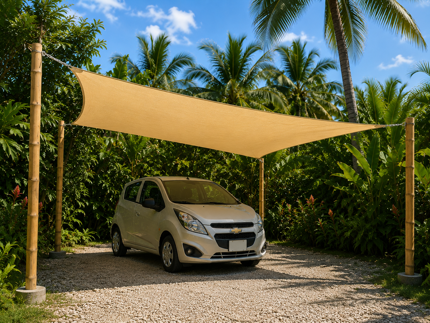 toldo vela 3x5m 100% impermeable spf 50 toldo vela 3x5m 100% impermeable spf 50